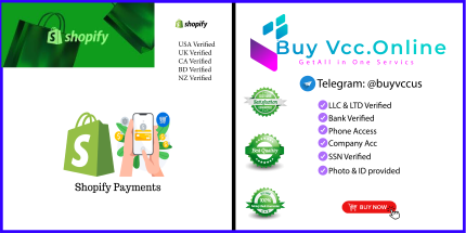 Buy Verified Shopify Payments Account